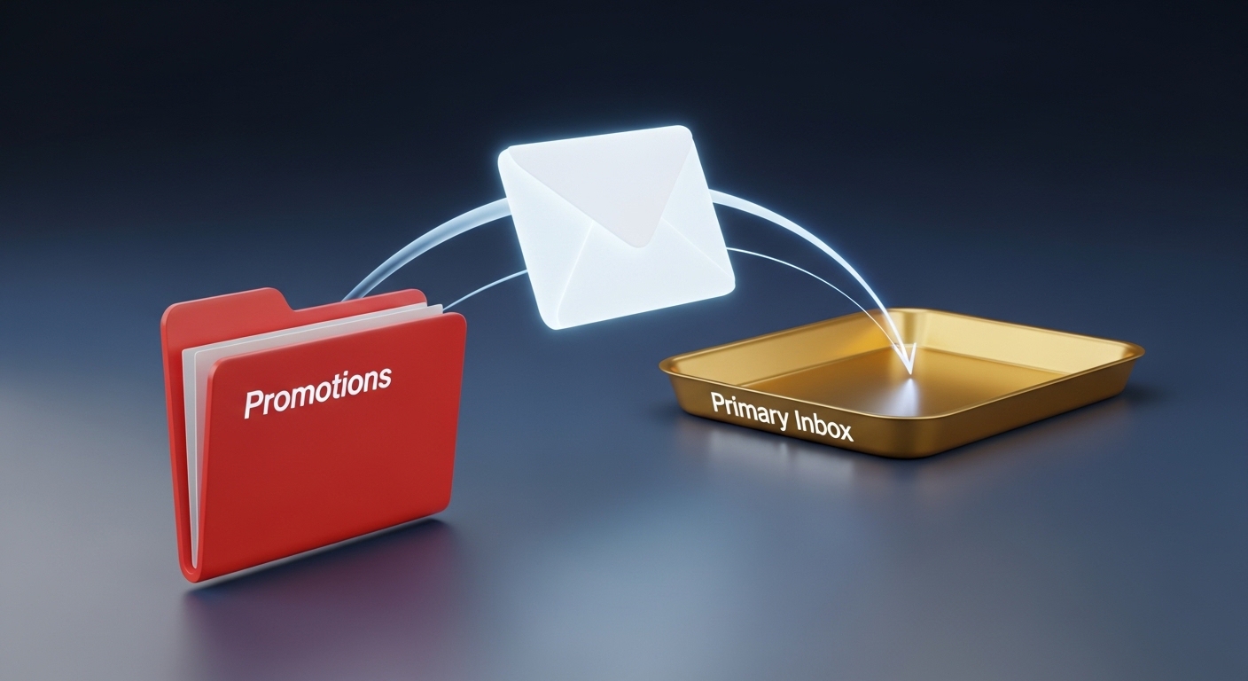 how to avoid the Gmail promotions tab
